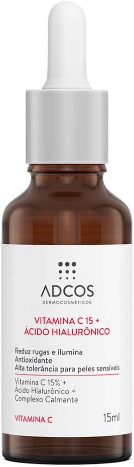 Sérum Adcos Vitamina C 15+Ácido Hialurônico 15ml