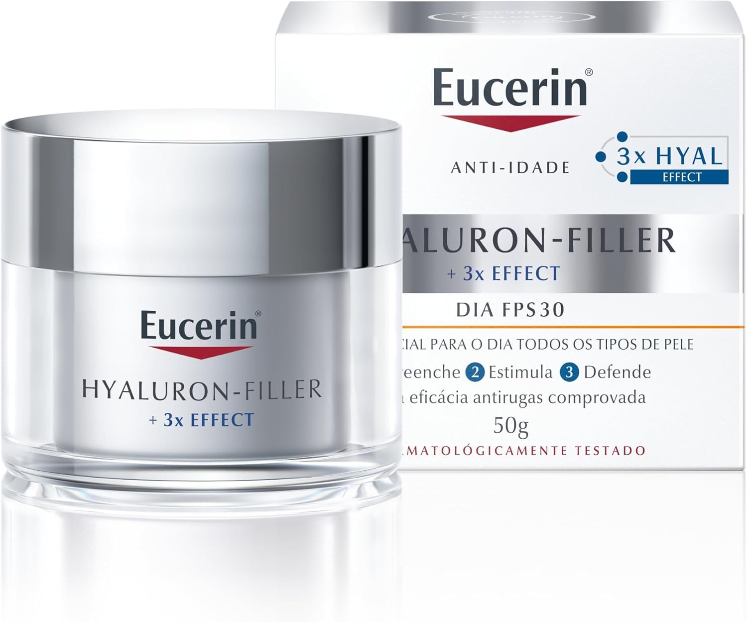 EUCERIN Creme Hidratante Facial Anti-idade Dia FPS 30 50ml